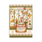 STAMPERIA WHISPERING WOODS WASHI PAD 8 A5 - SBW24