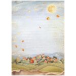 STAMPERIA WHISPERING WOODS HÂRTIE DECOUPAGE A4 - DFSA41058