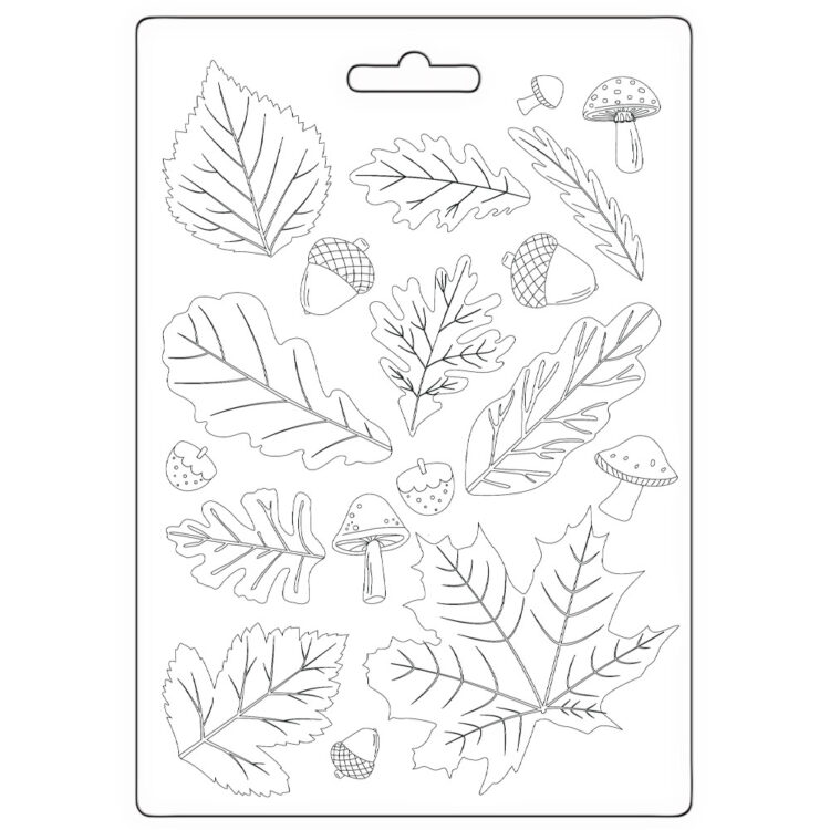 STAMPERIA WHISPERING WOODS MUCEGAI MOALE A5 -K3PTA5676 - Imagine 1