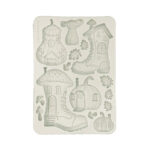 STAMPERIA WHISPERING WOODS MUCEGAI DIN SILICON KACMA586
