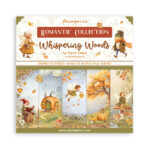 STAMPERIA WHISPERING WOODS HÂRTIE BLOC 20.3/20.3CM-SBBS131