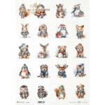 HÂRTIE DE OREZ DECOUPAGE COLECTIE ITD A3 - R1144L