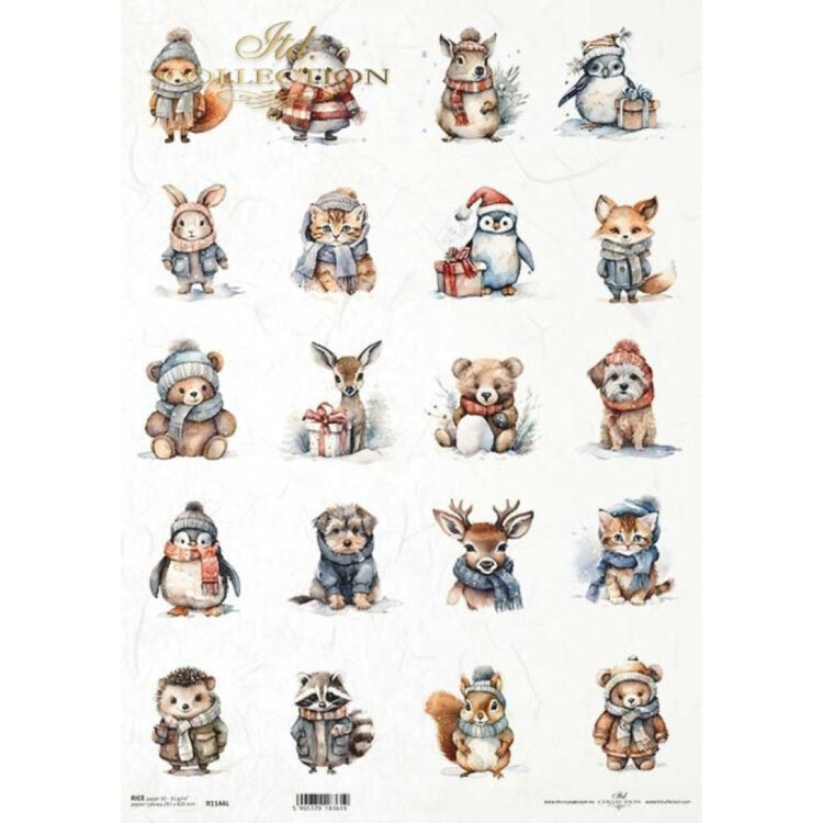 114402-1000x1000 HÂRTIE DE OREZ DECOUPAGE COLECTIE ITD A3 - R1144L - Imagine 1