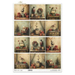 HÂRTIE DE OREZ DECOUPAGE COLECTIE ITD A3 - R1521L