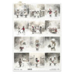 HÂRTIE DE OREZ DECOUPAGE COLECTIE ITD A3 - R1523L