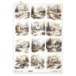 HÂRTIE DE OREZ DECOUPAGE COLECTIE ITD A3 - R1525L