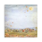 STAMPERIA ȘOPTEȘTE LEMN BLOC 20,3/20,3 CM -SBBSXB17 - Imagine 15