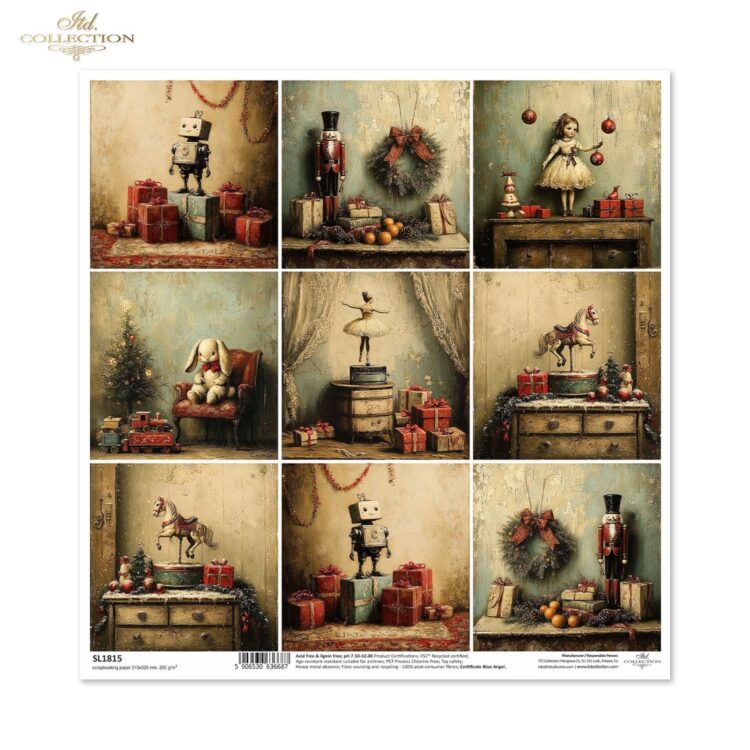 181501 COLECȚIA ITD CARTON DE DESIGNER 31/32 - SL1815 - Imagine 1