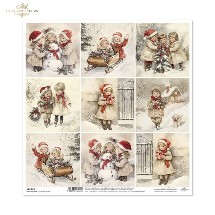 COLECȚIA ITD CARTON DE DESIGNER 31/32 - SL1816 - Imagine 1