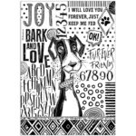 STAMPERIA FURRY FRIENDS DECOUPAGE HÂRTIE A4 - DFSA41070