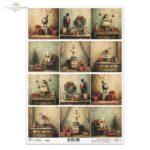 HÂRTIE DE OREZ DECOUPAGE COLECTIE ITD A4 - R2682