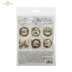 COLECȚIA ITD MINI HÂRTIE DE OREZ K-CT 6BUC 14.8X14.8CM - RSM186 - Imagine 2