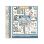 STAMPERIA SILENT SEA RUB PE KIT DFLRBX06