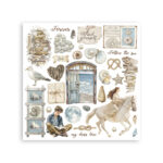 STAMPERIA SILENT SEA RUB PE KIT DFLRBX06 - Imagine 4