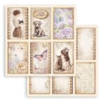 STAMPERIA QUIET DAYS CARTON 30.5/30.5CM - SBB1105