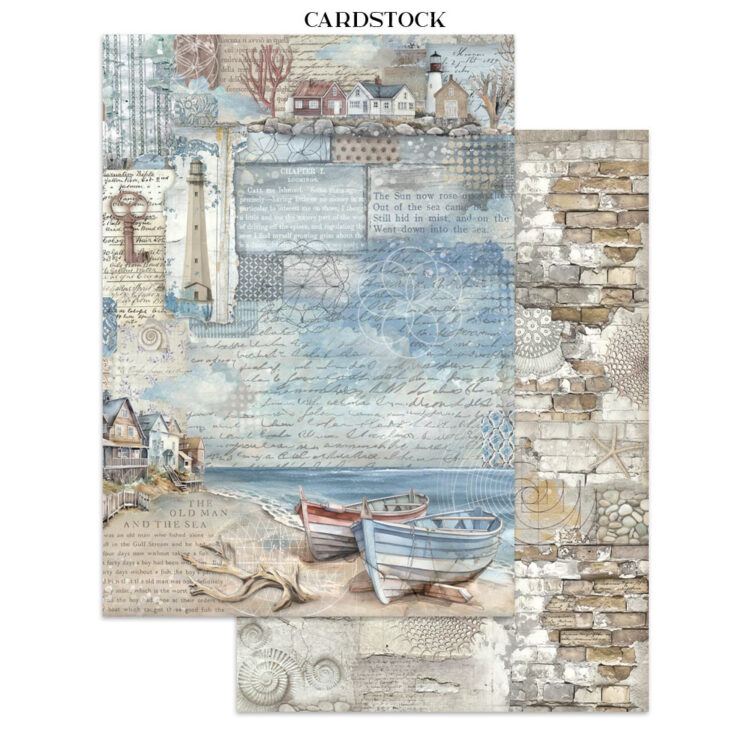 STAMPERIA SILENT SEA JUNK JOURNAL - SBJK13 - Imagine 7