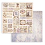 STAMPERIA QUIET DAYS BLOCK PAPER 20,3/20,3 CM - SBBS134 - Imagine 8