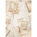 STAMPERIA QUIET DAYS DECOUPAGE RICE PAPER A4 - DFSA41073