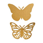 STAMPERIA QUIET DAYS MDF ELEMENTE FLUTURE - KLSM73 - Imagine 2
