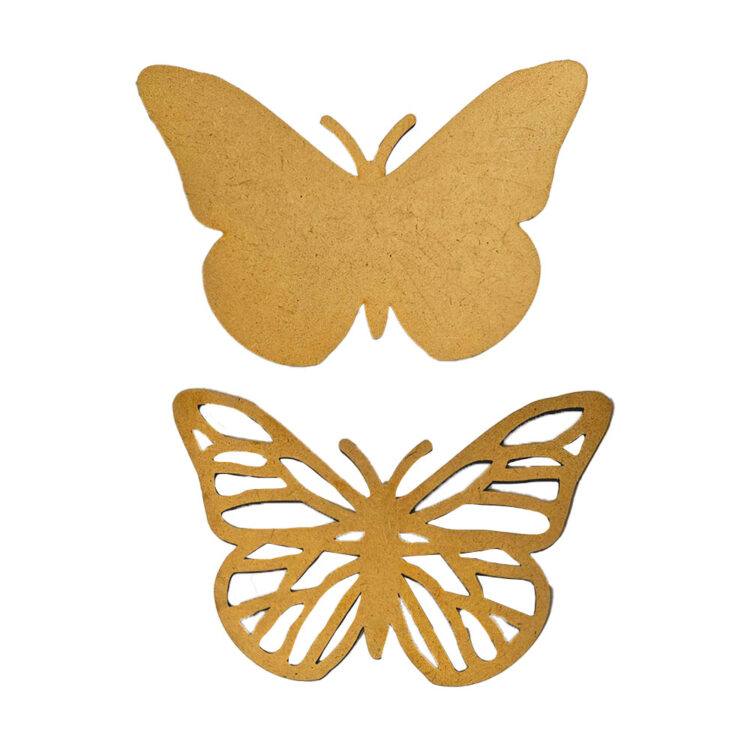 STAMPERIA QUIET DAYS MDF ELEMENTE FLUTURE - KLSM73 - Imagine 2