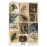 ITD COLLECTION DECOUPAGE RICE PAPER A4 - R2715
