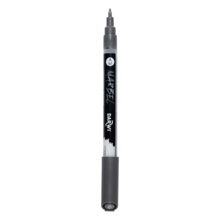 MARKER ACRILIC MARBEL 0,7 MM - ANTRACIT 158 - Imagine 3