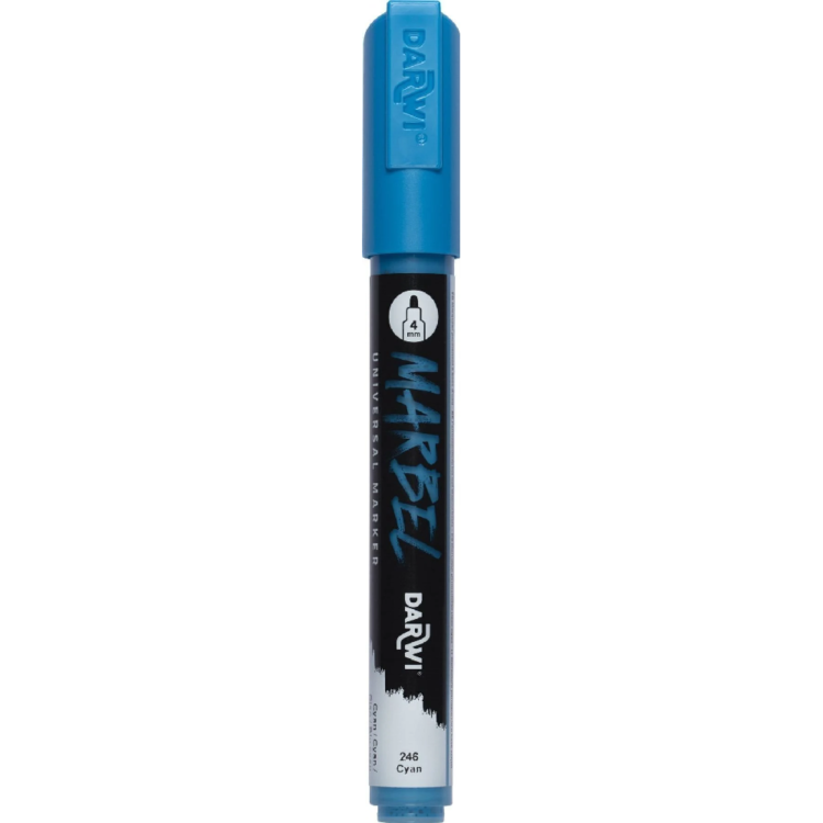 MARKER ACRILIC MARBEL 4 MM - CIAN 246 - Imagine 1