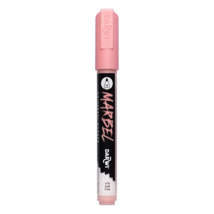 226479 1 MARKER ACRILIC MARBEL 4 MM - ROZ PAL 479 - Imagine 1