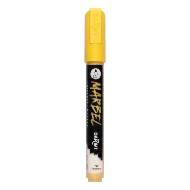 MARKER ACRILIC MARBEL 4 MM - POPCORN 740 - Imagine 1