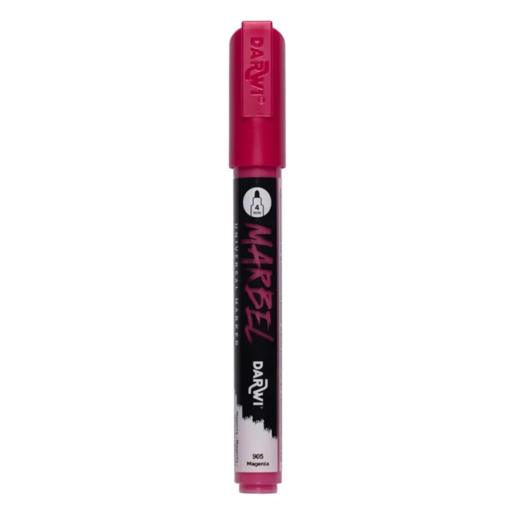MARKER ACRILIC MARBEL 4 MM - MAGENTA 905 - Imagine 1