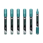 MARKER ACRILIC MARBEL 4 MM - VERDE METALIC 060 - Imagine 2