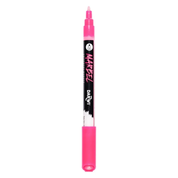 MARKER ACRILIC MARBEL 2 MM - ROZ NEON 488 - Imagine 3