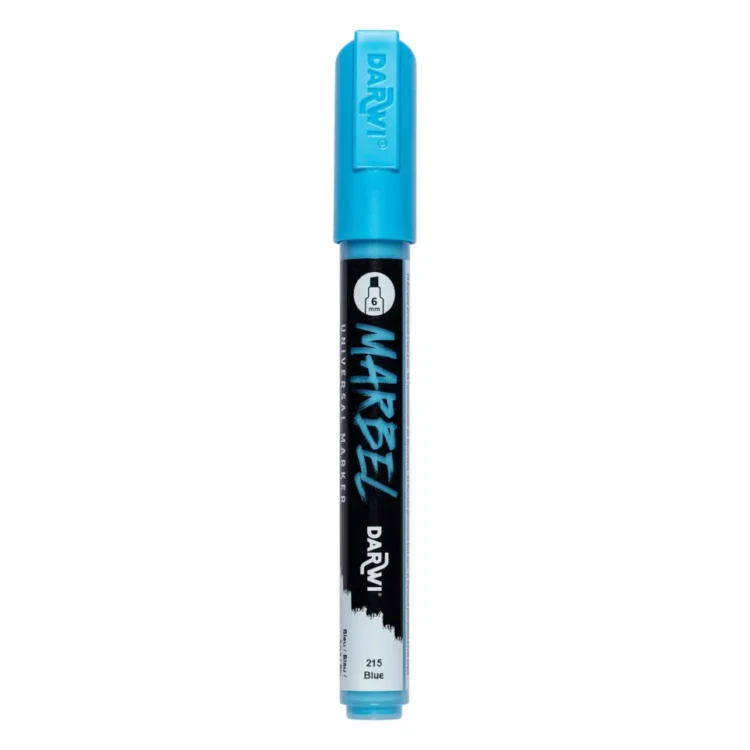MARKER ACRILIC MARBEL 6 MM - BLUE 215 - Imagine 1