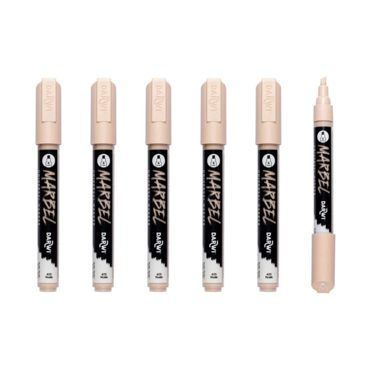 MARKER ACRILIC MARBEL 6 MM - NUDE 425 - Imagine 4