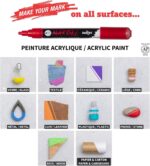MARKER ACRILIC MARBEL 15 MM - ARGINT 080 - Imagine 4