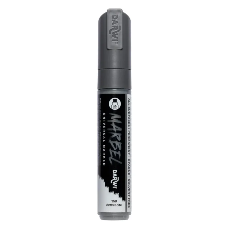 5411711465630 1 MARKER ACRILIC MARBEL 15 MM - ANTRACIT 158 - Imagine 1