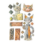 STAMPERIA FURRY FRIENDS MATRIȚĂ DIN SILICON KACMA591
