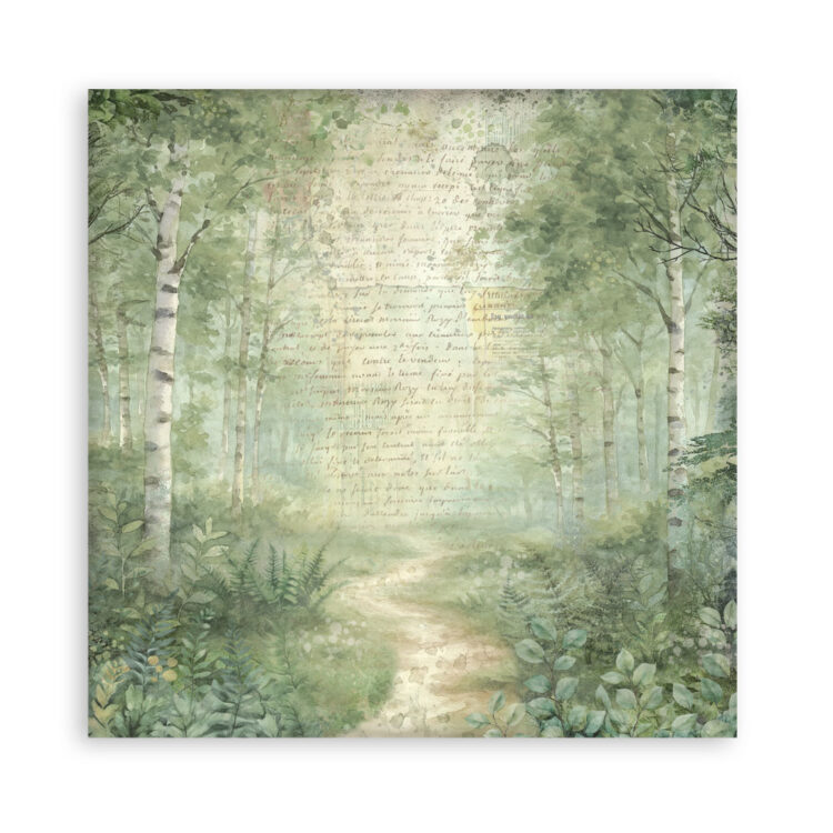 BARA DE HÂRTIE PENTRU HERBARIU STAMPERIA 20,3/20,3 CM - SBBS136 - Imagine 25