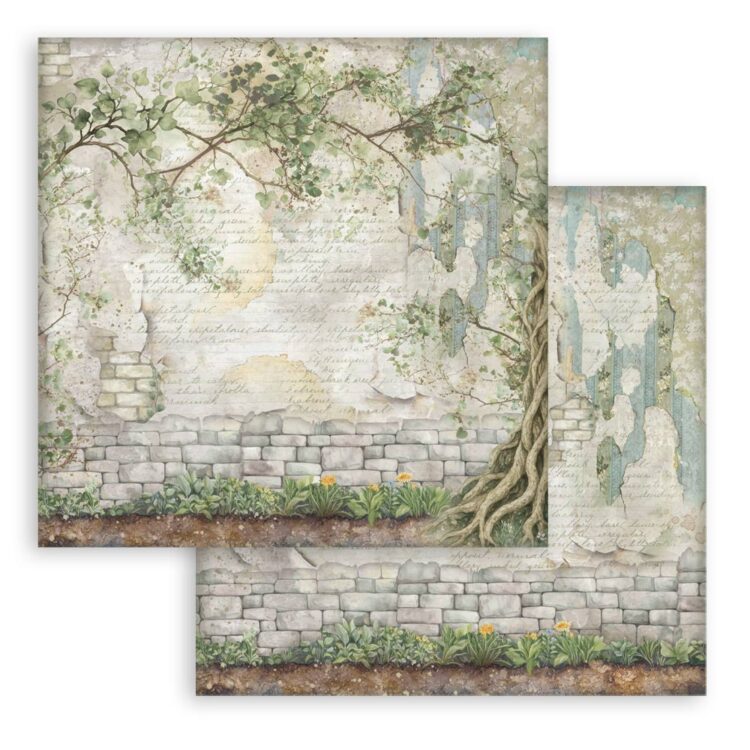 BARA DE HÂRTIE PENTRU HERBARIU STAMPERIA 20,3/20,3 CM - SBBS136 - Imagine 29