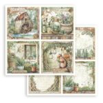 HERBARIUL STAMPERIA CARTON 30,5/30,5CM - SBB1114