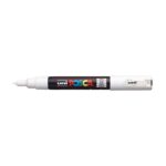 MARKER ACRILIC POSCA PC-1M, 0,7 MM - ALB