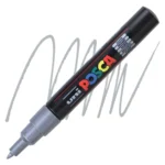 MARKER ACRILIC POSCA PC-1M, 0,7 MM - ARGINTIU