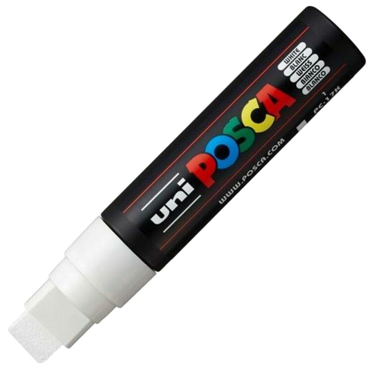MARKER ACRILIC POSCA PC-17K 15 MM - ALB - Imagine 1
