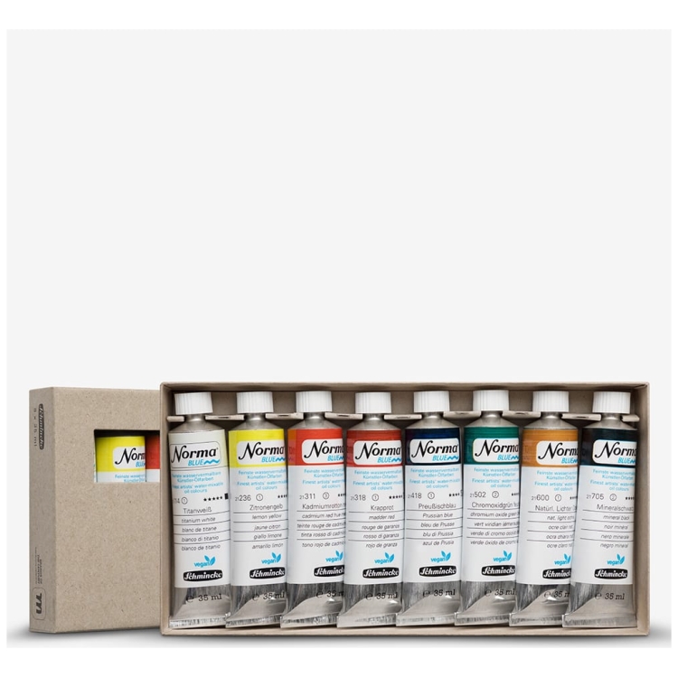 SET DE VOPSEA ÎN ULEI SCHMINCKE NORMA, 8 X 35 ML - Imagine 3