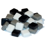 MOSAIKSTEIN MOSAIC 10X10X4 MM 200 G FA19-10E - AMESTEC GRI