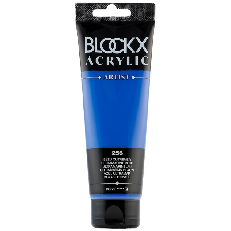 982183 1 VOPSEA ACRILICĂ BLOCKX ULTRAMARINE BLUE 120ML 60256BXC - Imagine 1