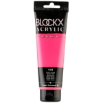 BLOCKX ACRYLIC PAINT FLUO PINK 120ML 60478BXC