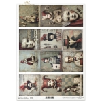 ITD COLLECTION DECOUPAGE RICE PAPER A4 - R2766
