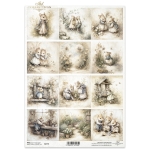 COLECȚIA ITD DECOUPAGE RICE PAPER A4 - R2779