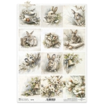COLECȚIA ITD DECOUPAGE DIN HÂRTIE DE OREZ A4 - R2792